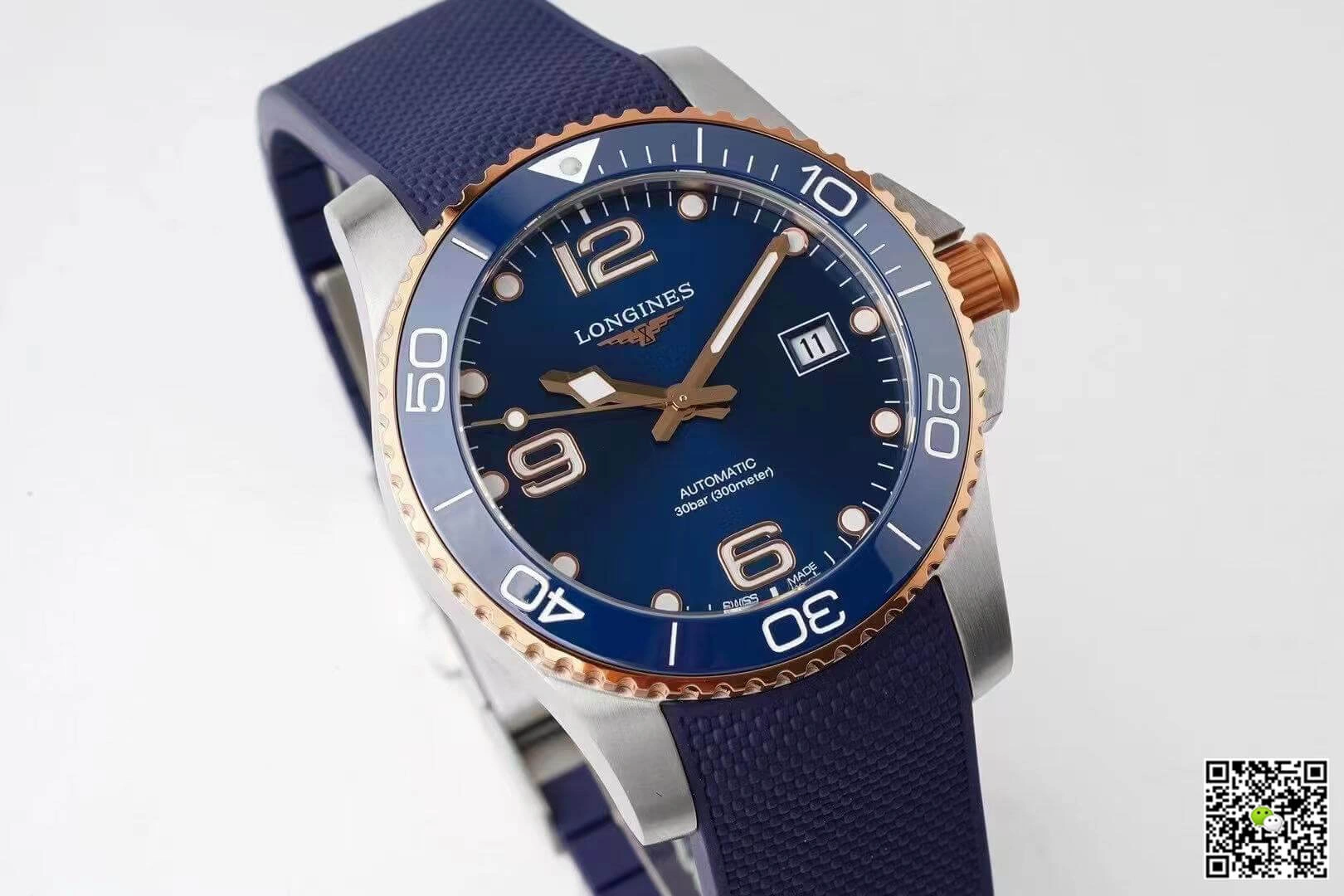 Longines Concas L3.781.3.98.9 ZF Factory 1:1 Best Edition Replica Watch Blue Bezel